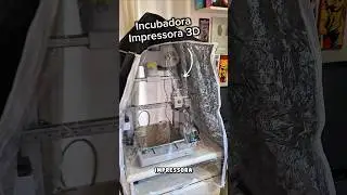 Olha essa incubadora de impressora 3D! 🤭 #bambulab #3d #makeworld #a1