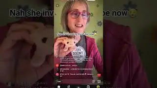Why she on YouTube live now bruh😭 (I'm also cutting it because I feel like she may copyright me)