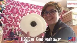 Angel and the H2O Eau Gone Embroidery Stabilizer