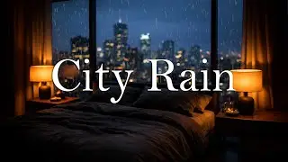 5 HOURS Midnight Piano with Rain Sounds 🌧️ | Calm Night Ambience