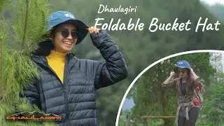 TOPI RIMBA UNIK, DAPAT DILIPAT & UPF 50+ | Dhaulagiri Foldable Bucket Hat