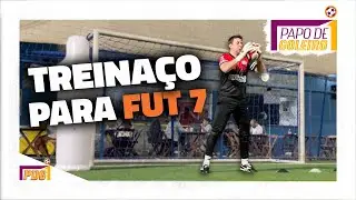 TREINO PARA FUT 7 (SOCIETY) NA NOVA ACADEMIA DE GOLEIROS