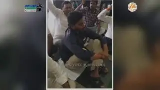 YS Jagan & Party Leaders protest in Visakhapatnam Airport for AP Special Status - 26th Jan 17