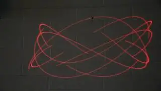 Physical Science: Laser light makes sound wave patterns visible