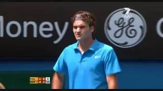 Roger Federer Bilingual Argument with Umpire