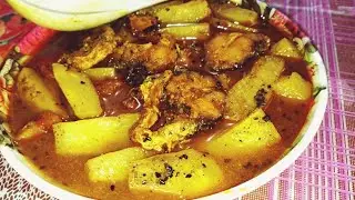 Fish curry/new style fish curry /Pepe diye machher jhol