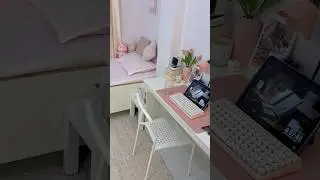 I Made My Dream Room By Myself 🫣🌸 #shorts #roommakeover #trending