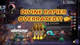Dota Underlords | Is Divine Rapier Overrated??