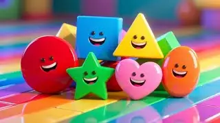 Funny Shapes Jump Song | Fun Learning Rhyme for Kids | Nursery Rhymes & Songs for Children