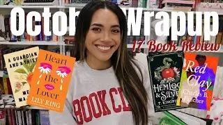 October Reading Wrapup | 17 Mini Book Reviews! | #Victober