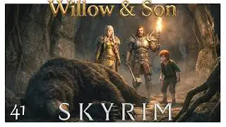 Skyrim Willow & Son 041 (Dawnguard Quest) | Finding Gunmar (Immersive, Blind, Casual, Survival)