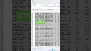 How to clean up messy data without touching the mouse. 🤯 #excel #sheets