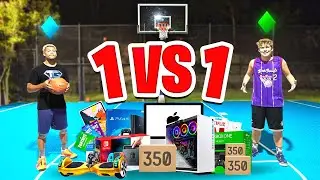 Beat Me 1 vs 1 NBA Basketball, I'll Buy You Anything...