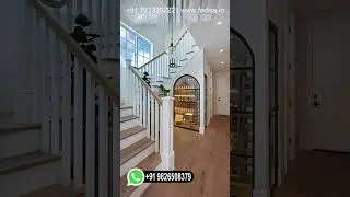 Modern Staircase Design Steel Railing Design For House Front With Glass Circle Grill Design Simple