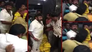 Nandamuri Balakrishna loses temper once again, slaps fan in Nandyala || Balakrishna || Paisa Vasool