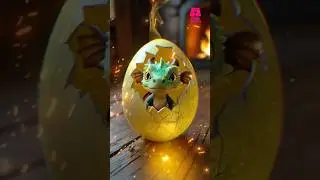 Dragon Seed Story 🐉 #ai #aigenerated #animals #dragon #animation #shorts