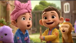 IMPARA COLORI & ANIMALI! 🎨🦁 + L'Uomo Pera Tic Tac Toc! 🍐 Canzoni per Bambini Miyu