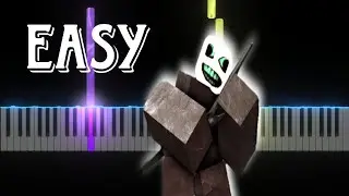 Persuer's Chase Theme - Starvation | Die Of Death OST (Easy Piano Tutorial)