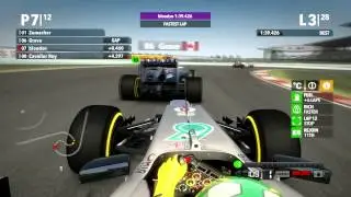 F1 2012 | Race Department Club Race | China, Shanghai | 50% | Highlights