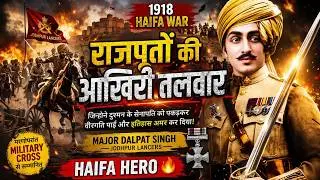 Battle of Haifa 1918 - Haifa Hero Major Thakur Dalpat Singh, Sir Pratap, Jodhpur Lancers I Part - II