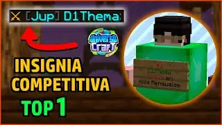GAN&Eacute; la INSIGNIA COMPETITIVA en BEDWARS UNIVERSOCRAFT