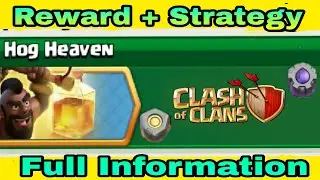 Clash of Clans Upcoming Event Hog Heaven Rewards  | COC HOG HEAVEN EVENT REWARD INFORMATION |