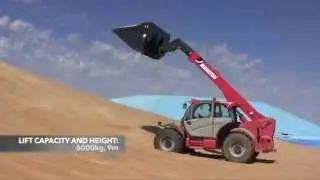 TELEHANDLER LOADING WHEAT