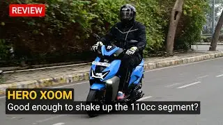 Hero Xoom First Ride Review: Sporty performance with competitive pricing