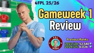 FPL GW1 REVIEW | 6,026 RANK LAST SEASON | FANTASY PREMIER LEAGUE 25/26