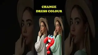 Change Dress Color in Photoshop in 30 Seconds! 👕➡️🔴 | Photoshop Tutorial Hindi | Start GFX Design