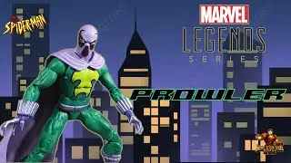 Marvel Legends Walmart Exclusive Spider-Man Retro Wave THE PROWLER action figure review