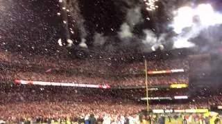 St. Louis Cardinals 2011 World Series Victory!!! (Game 7) - Front row - Great seats and Great view!