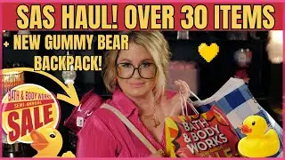 HUGE SAS Haul | Saved Over $300.00 | 75% OFF Finds | Bath & Body Works | #bathandbodyworks #sas