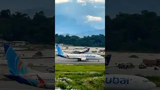 Beautiful Flydubai #flydubai #aviation #nepal