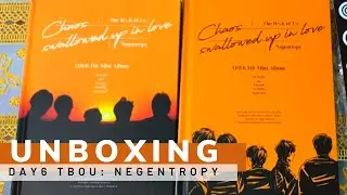 UNBOXING - DAY6 데이식스 The Book of Us: Chaos Swallowed Up In Love Negentropy Album