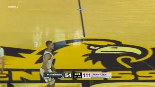 Highlights: 11/10/25 Tennessee Tech Men's Basketball vs Virginia University Lynchburg