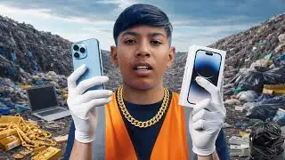 I Found A iphone in Trash Challenge 😱