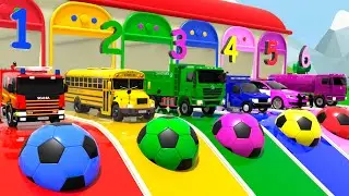 Can&ccedil;&atilde;o Old MacDonald &ndash; Aprender cores com carros  Can&ccedil;&otilde;es infantis