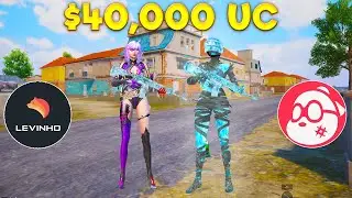 🔴 LEVINHO $40,000 Crate Opening with @Sevou  | PUBG MOBILE 🔴