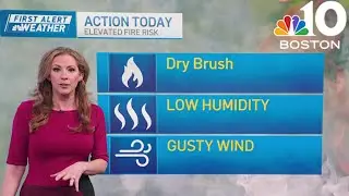 Current wildfire risk in Mass. as spring weather is in full spring