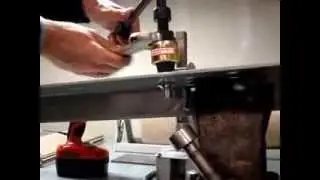 Plusnut install with C722 Hand Tool using 3/8-16 Size