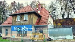 Zapowiedzi stacji - KD - Linia KOLEJ DOLINY BOBRU - w rel. Jelenia G&oacute;ra - Lw&oacute;wek Śląski