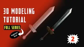 Create a Sword in Maya & Substance Painter: Step 2