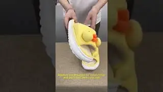 Wearing our little yellow duck slippers, it was lovely to walk.