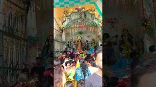 Ghoswari gao Durga Puja pandal, jai mata di🚩 #shorts #viral #village #video #shortsforgoals