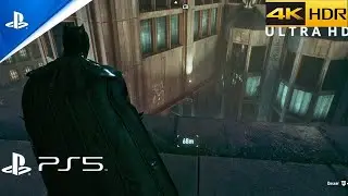 Batman Arkham knight (PS5) 4K ULTRA HD Gameplay 