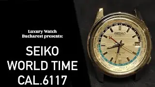 Seiko World-Time cal. 6117 Assembly #Seiko #Watchmaking #Seiko6117 #WorldTime #Horology