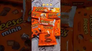 Filling Platter with Sweets! REESE'S Chocolate Edition 🍫🥜😋 #shorts #candy #snacks #asmr