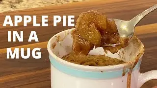How To Make APPLE PIE In A Mug | Ready In Minutes!