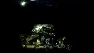 Images of wreckage after deadly train accident near Barcelona | AFP